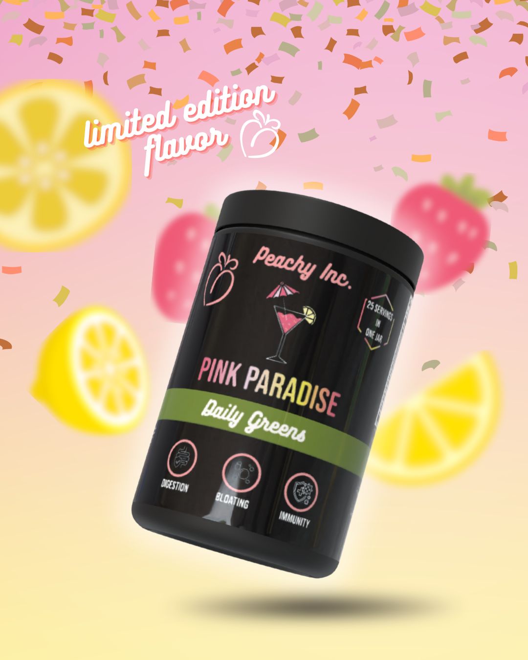 *LAUNCH WEEK PRICE* Pink Paradise Greens | Daily Glow Superblend