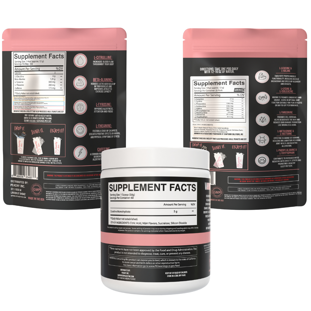 Starter Bundle - The Cocktail Party Pre-Workout & Piña Colada EAA Recovery & Creatine Monohydrate Unflavored