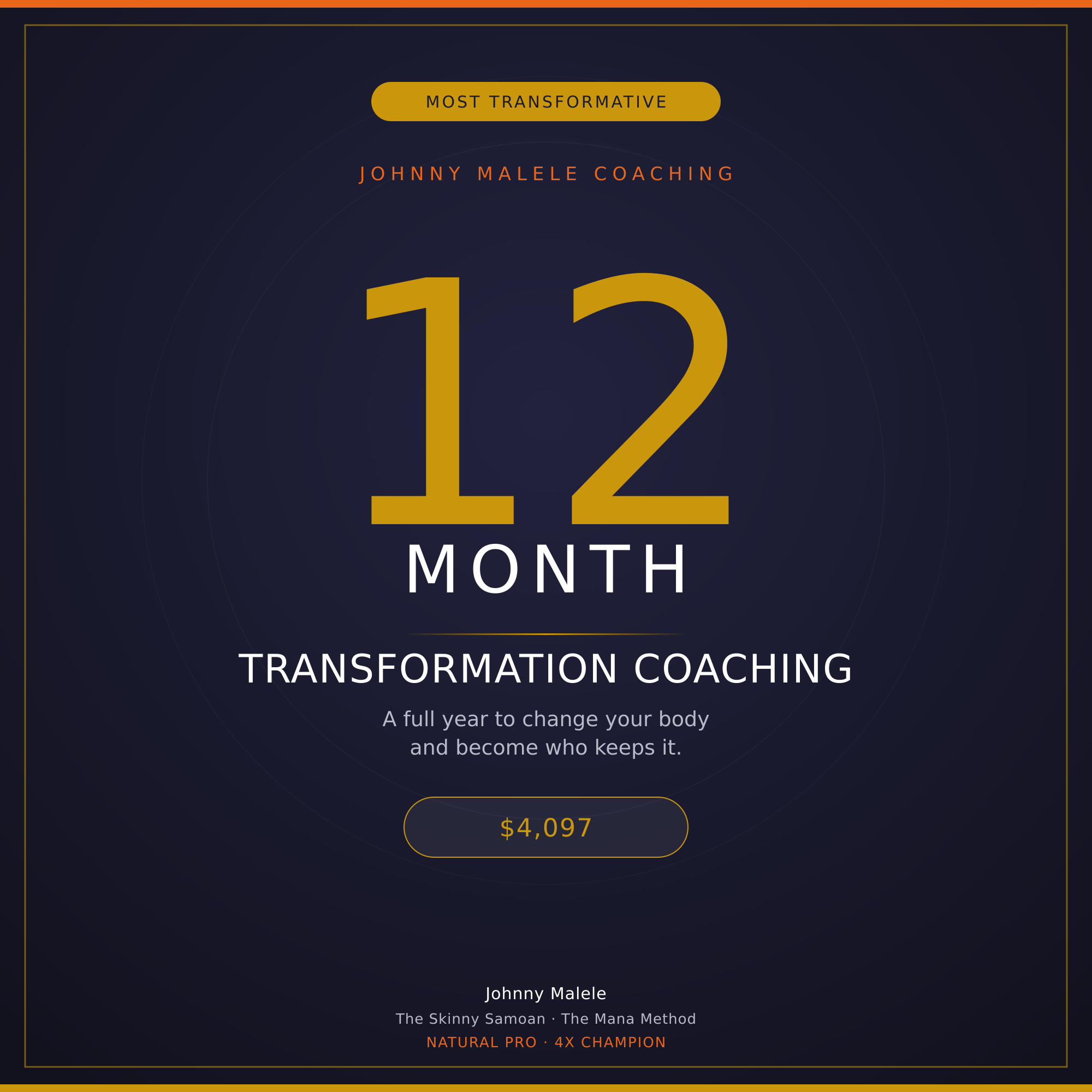 12- Month Transformation Coaching