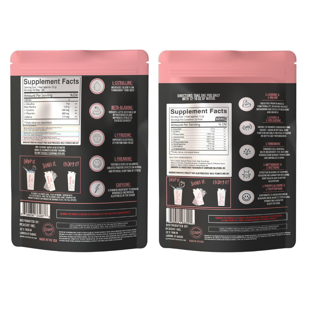 Wellness Bundle - The Cocktail Party Pre-Workout & Piña Colada EAA Recovery