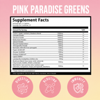 Pink Paradise Greens